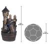 Design Toscano Backyard Buckets of Fun Cascading Waterfall Garden Fountain SH205068